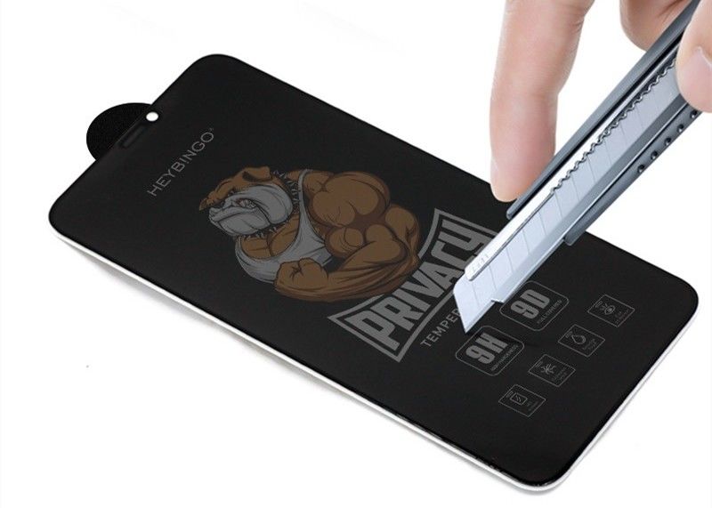 Privacy Tempered Glass Anti Spy Bubble Free Mobile Glass Screen Protector For Iphone 14